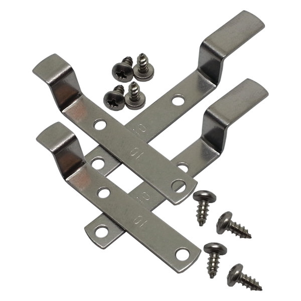 Einhängewinkel / Montagewinkel Set 2x kurz + 2x lang 24 mm