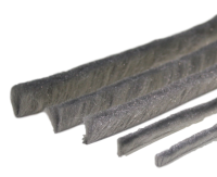 Bürstendichtung 6,7 mm Fuß - grau 9 mm