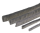 Bürstendichtung selbstklebend 6,7 mm Fuß - grau 3 mm