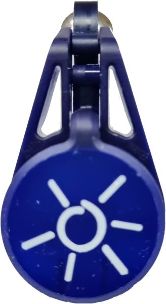 FlyEx-Cap - 5er Set - Motiv Sonne blau