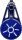 FlyEx-Cap - 5er Set - Motiv Sonne blau