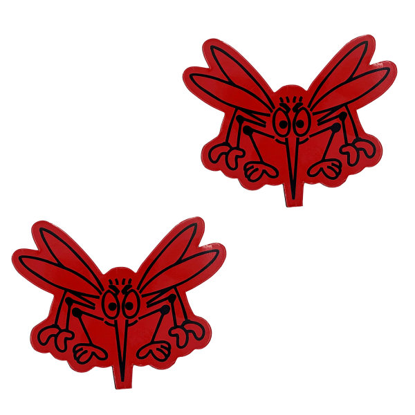 Mückenmagnet groß rot / rot