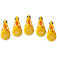 FlyEx-Cap - 5er Set gelb - Motiv Mücke